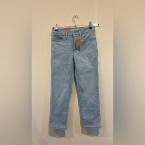 Levi's 311 Shaping Skin Capri Blue Skinny Jeans